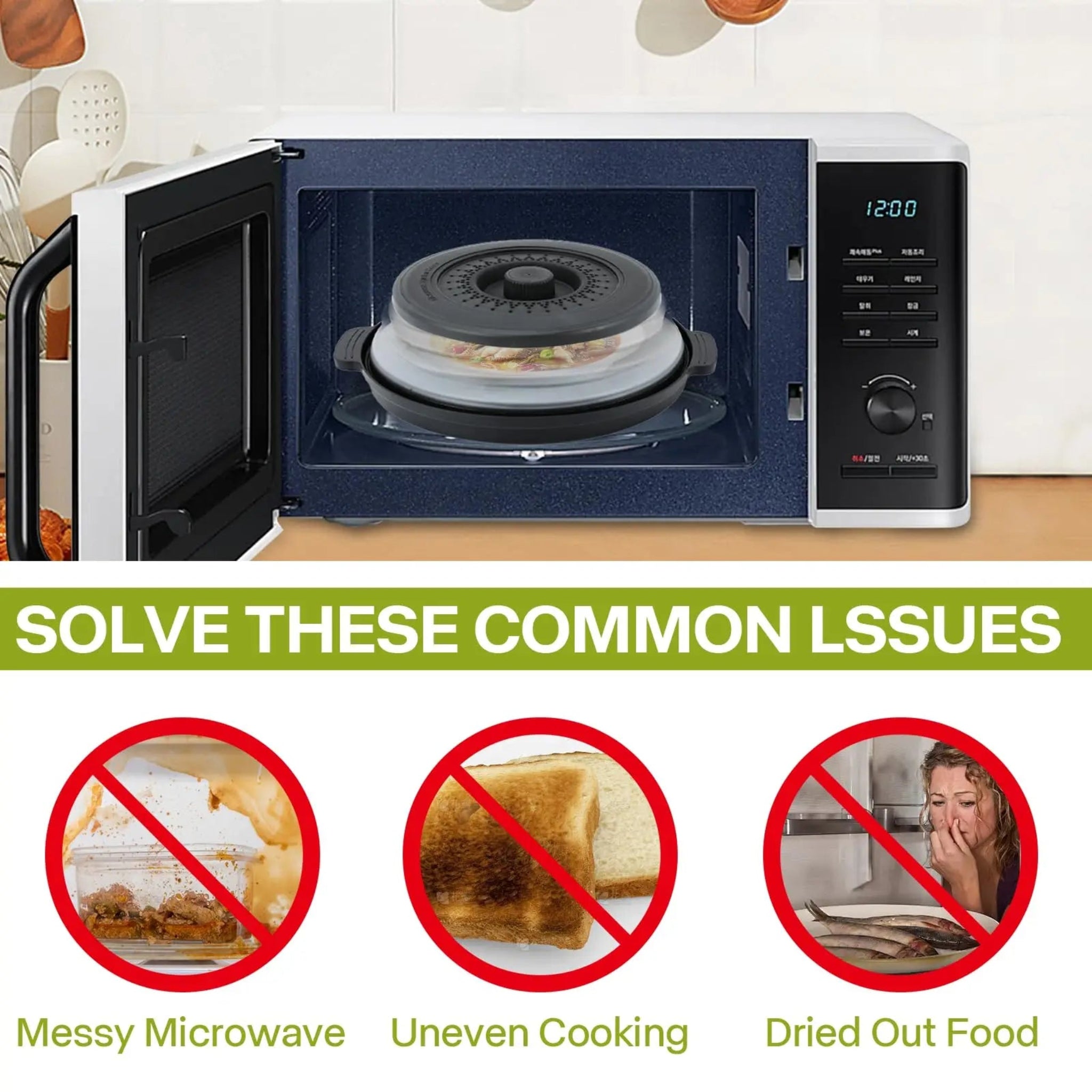 Microwave Splatter Cover