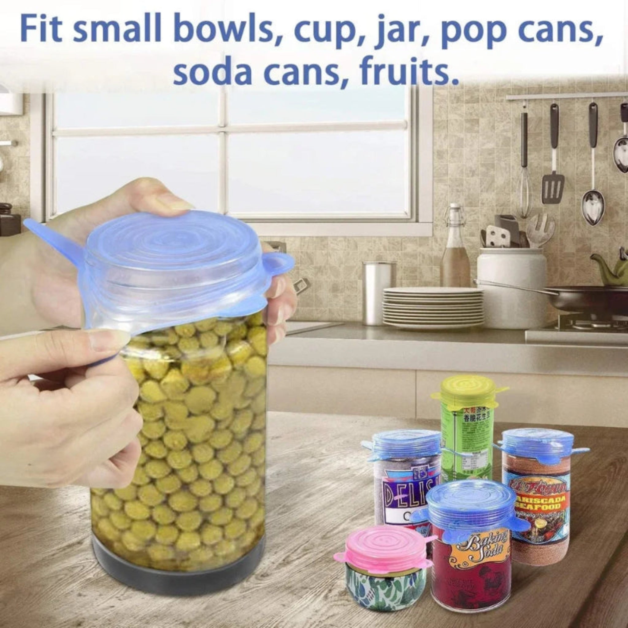 Silicone Stretch Lids